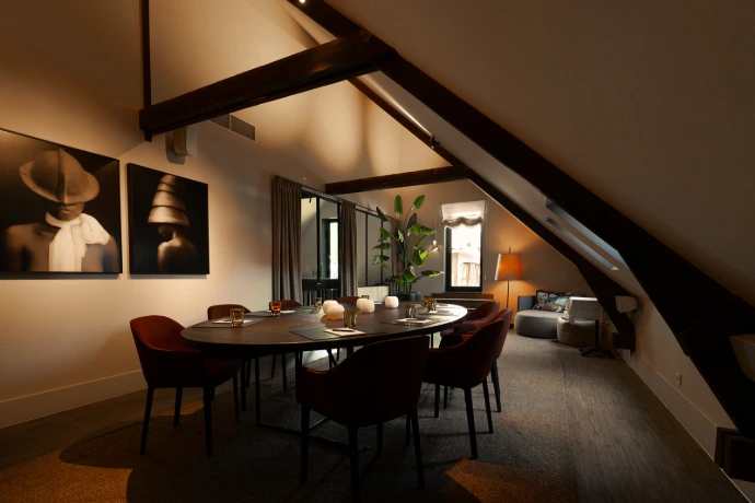 Private dining voor tot 24 gasten en vergaderzaal, Brabohoeve Schilde