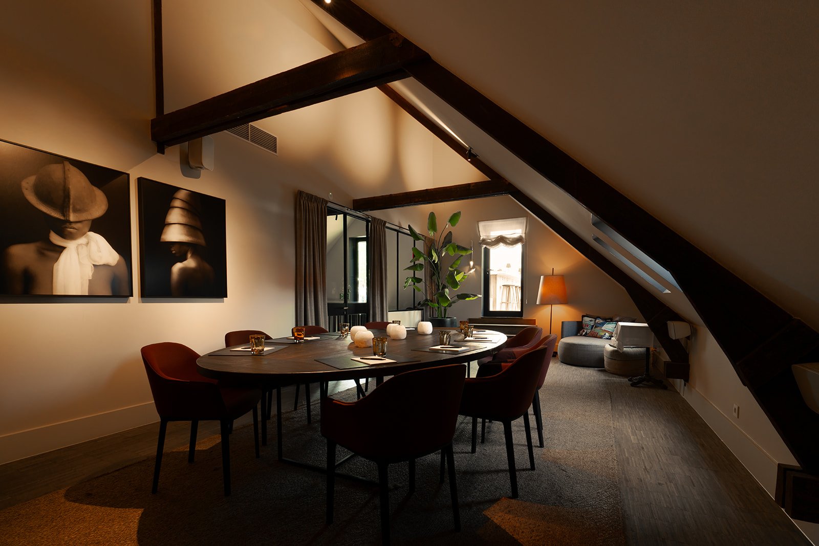 Private dining and meeting room for up to 24 guests, Brabohoeve in Schilde