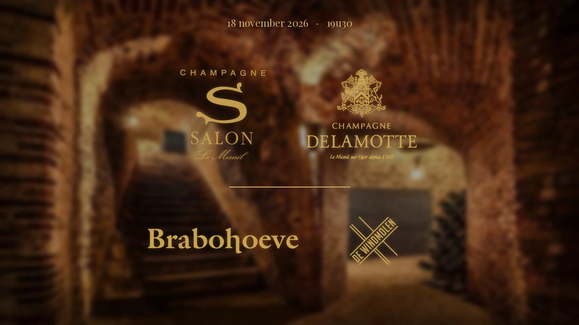 La Grande Bulle champagne evening at Brabohoeve in Schilde